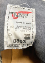 レッドウィング RED WING BEAMS別注 12年 8803 ネイビースエード スーパーソール 紺 別注カラー レースアップ 編み上げ ブーツ  8803 メンズ靴 ブーツ ワーク ネイビー 9D 27cm 101-shoes1308