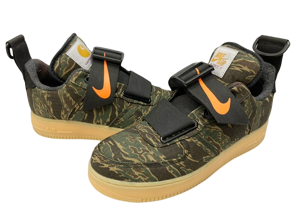 ナイキ NIKE AIR FORCE 1 UTILITY LOW PRM WIP CARHARTT WIP CAMO