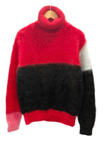 サイバーダイン CYbERdYNE LIBBIT Mohair sweater TOKKURi RED リビットモヘアセーター とっくり タートル  ハイネック ワンサイズ セーター ボーダー マルチカラー フリーサイズ 101MT-1923